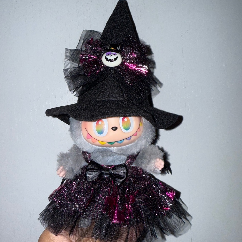 Labubu Halloween Witch Outfit